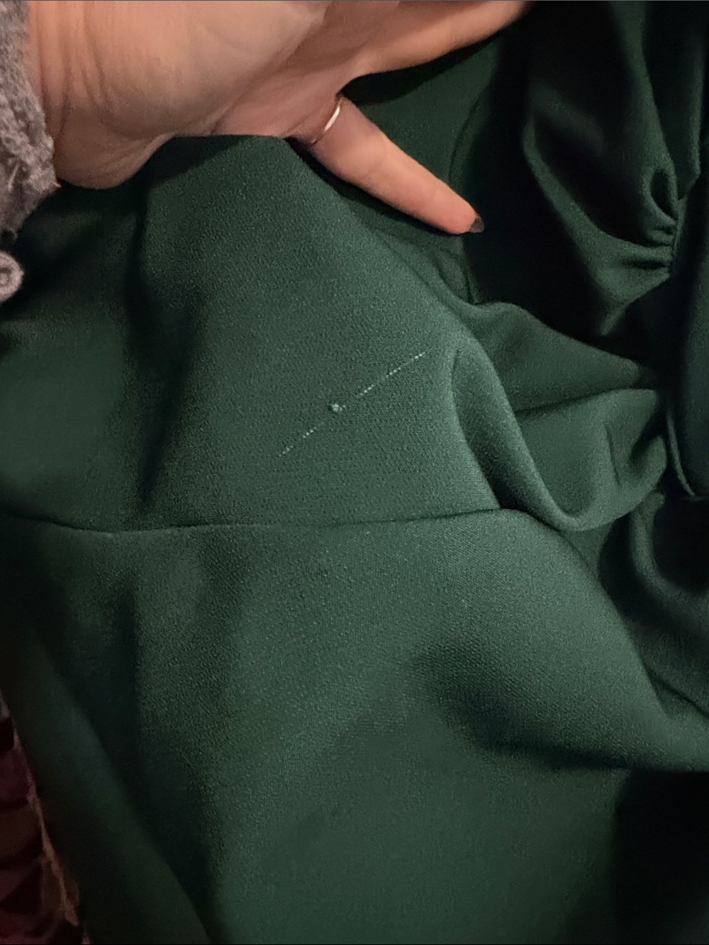 Sau Lee Strapless Hera Emerald Green Gown - Picture 5 of 6